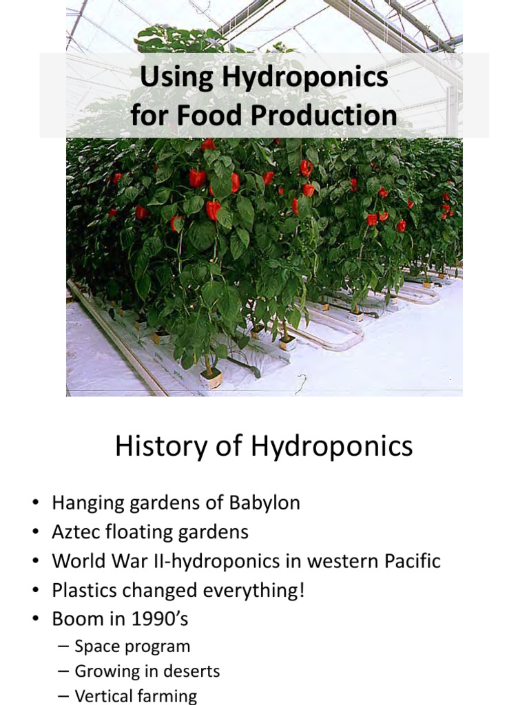Hydroponic Systems - Engineering - Brooke Edmunds | PDF | Hydroponics ...