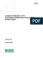 Landsat 8 Collection 1 (C1) Land Surface Reflectance Code (Lasrc) Product Guide