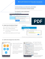 Outlook For Executive Assistants