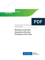 Revisions To The Non-Assurances Services Provisions of The Code
