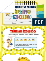 Escribir - Termino Excluido