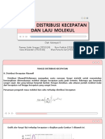 Distribusi Kecepatan Dan Distribusi Laju Molekul