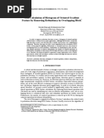 Fast Calculation of Histogram of Oriented Gradient Feature by Removing Redundancy in Overlapping Block