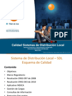 Calidad Sistemas Distribucion Local