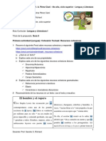 Agrotécnicaperezciani - 4to - LENGUAyLITERATURA - ProfRichard - Tec - Guía 5 PDF