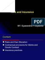 Risk and Insurance: BY: Gyanendra P Kayastha