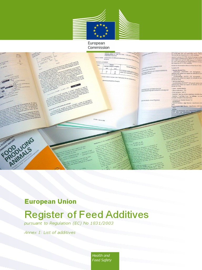 AnimalFeed Additives EuRegister 183103 PDF European Union Turmeric