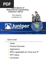Applications of Bidirectional Forwarding Detection (BFD) : Rahul Aggarwal