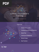 LookML Foundations Training