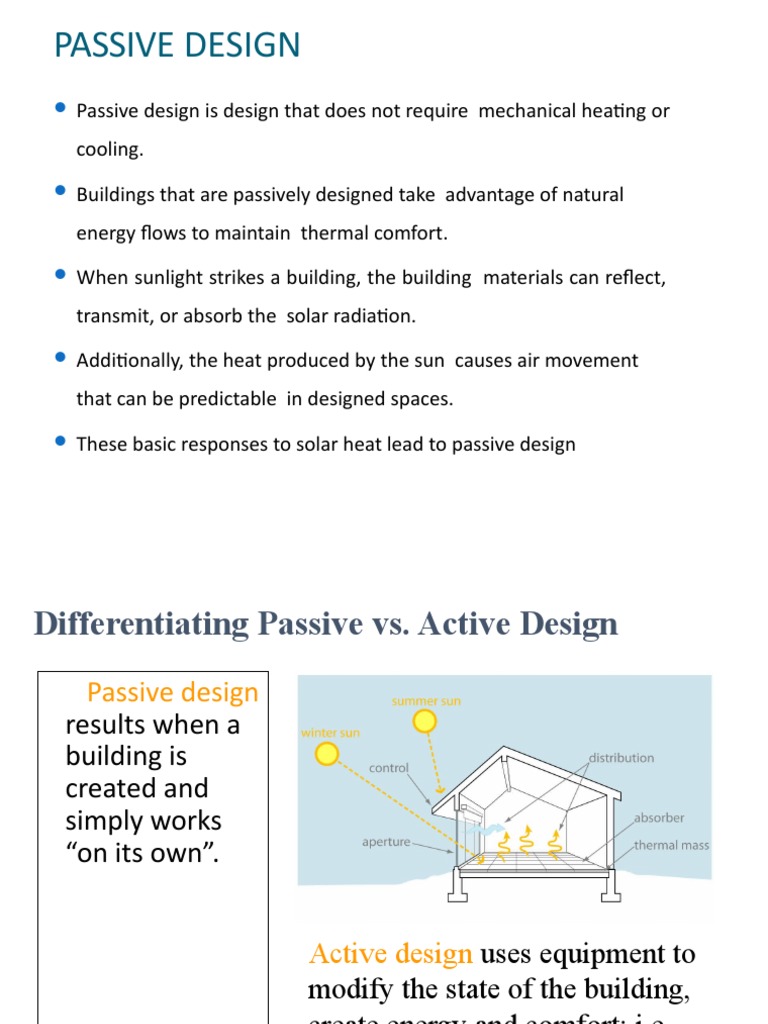 Understanding Passive Design Principles | PDF | Building Insulation ...
