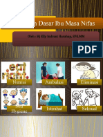 P 3 - 4 Kebutuhan Dasar Ibu Nifas Dan Evidence Based