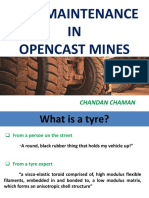 Tyre Maintenance IN Opencast Mines: Chandan Chaman