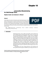 Manufacturing of Solid Dosage Forms