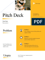 Pitch Deck Format