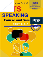 IELTS Speaking Topics Part 123 Course