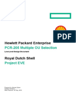 Hewlett Packard Enterprise: PCR-205 Multiple OU Selection