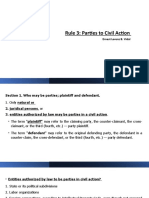 Report 2 - Parties To Civil Action