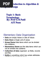 UNIT I:Introduction To Algorithm & Program Design