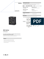 Single-Phase SSR With Detachable Heatsink: SR1 Series