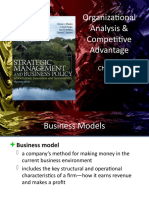 Organizational Analysis & Competitive Advantage