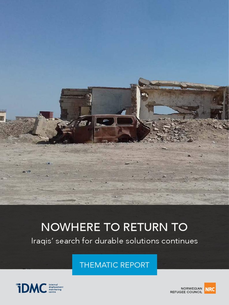 Iraq Case Study Report Pdf Refugee Internally Displaced Person