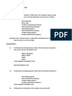 Assignment-Cost Concepts Review Problem - CIALANA