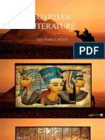 Egyptian Literature: Kia - Karla - Renze