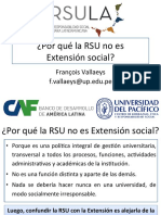Modelos Sobre Extensión y Responsabilidad Social Universitaria
