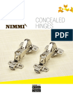 N02 Concealed Hinges