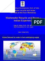 Wastewater Recycle and Reuse - Indian Experience