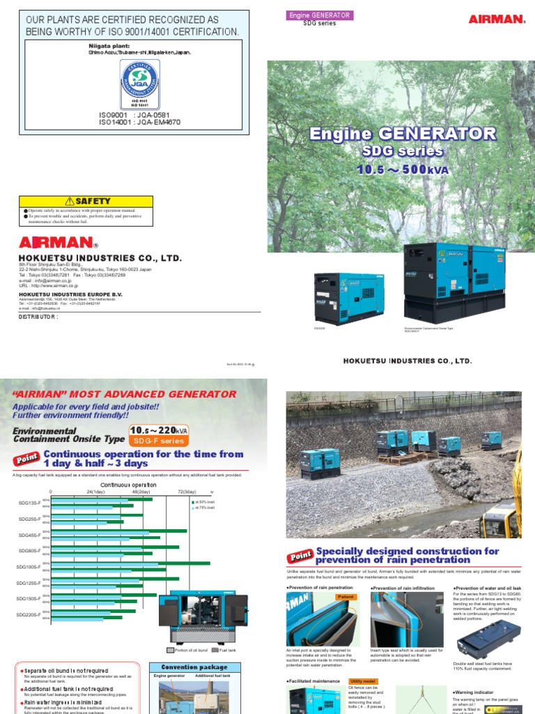 Advanced SDG Series Generators Overview | PDF | Engines | Switch