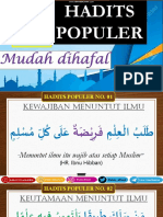 20 Hadits Populer - UbayChannel