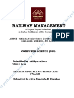 Railway Management Final