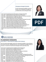 Profil Asisten Gubernur dan Direktur Eksekutif Bank Indonesia