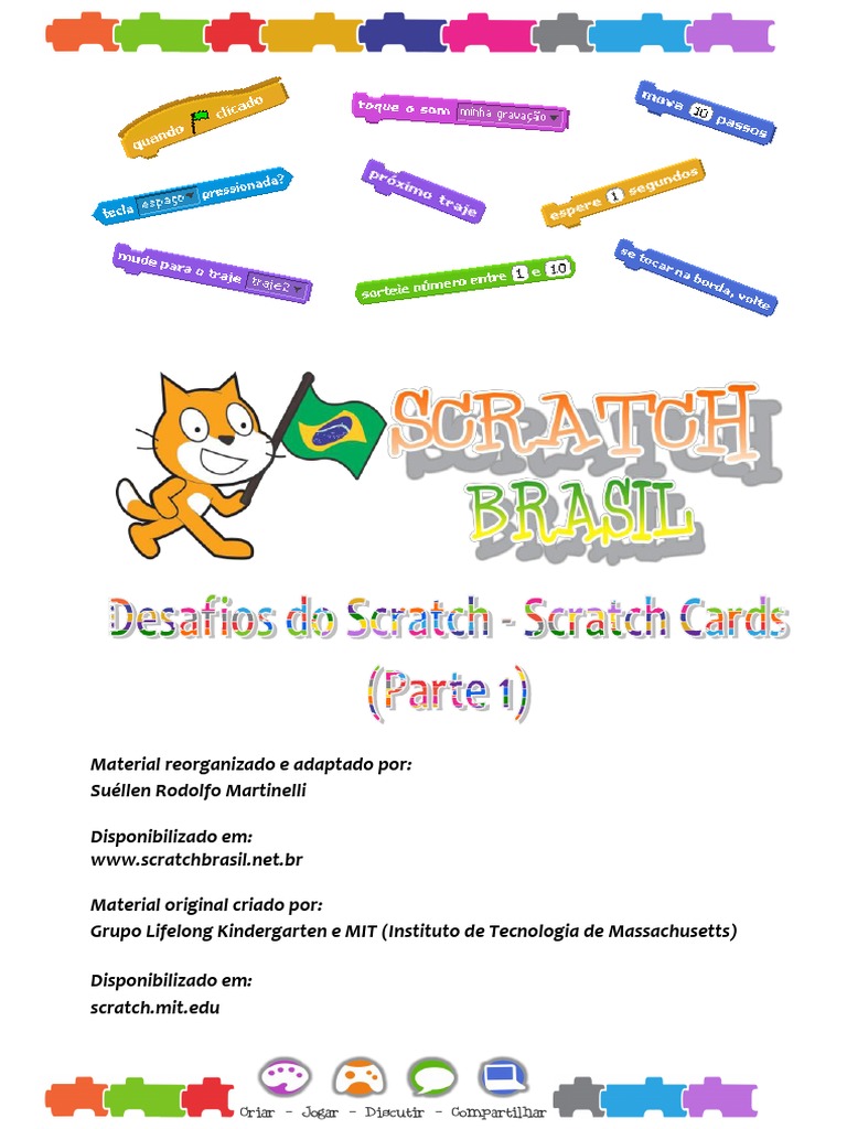 Desafios Baseados em Scratch Cards - Scratch Brasil Tutorial 3 | PDF ...