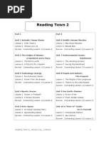 Reading Town - Student Book 2 (답지) -1