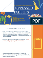 Compressed Tablets: Biopharmaceutics and Pharmacokinetics