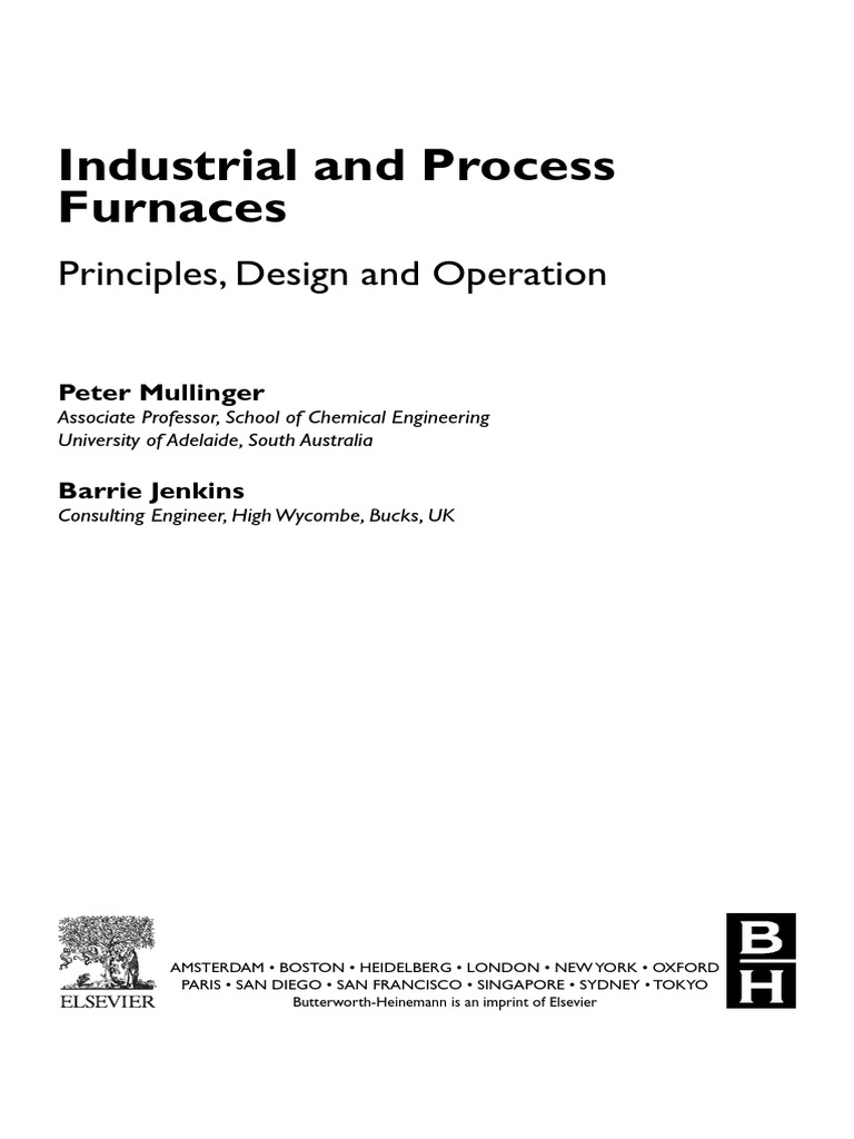 Industrial and Process Furnaces Principles, Design and Operation PDF