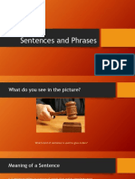 Sentences