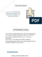 Fracturas de Humero Distal