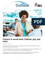 Careers in Social Work: Outlook, Pay, and More: Elka Torpey - March 2018