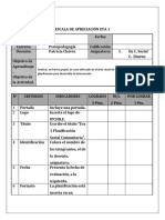 Escala de Apreciación Eva 1 I. en C. Social C.