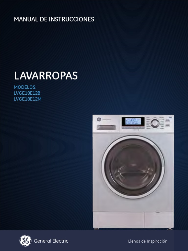 Lavarropas Lvge18e12 | PDF Energia General |