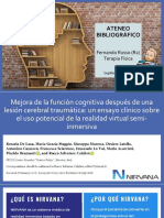 Mejora de La Función Cognitiva Después de Una Lesión Cerebral Traumática