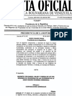 Gaceta 6021 (DRVF Ley de Propiedad Vivienda) 6-4-2011