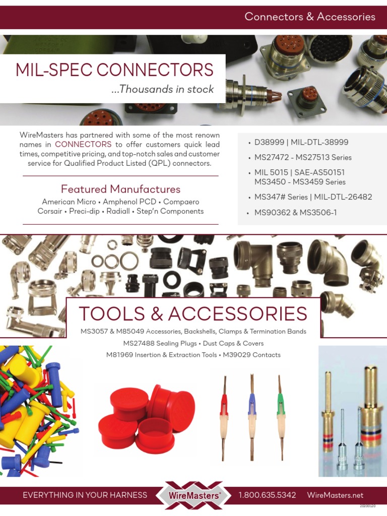 Mil-Spec Connector Solutions Overview | PDF | Computers | Technology ...
