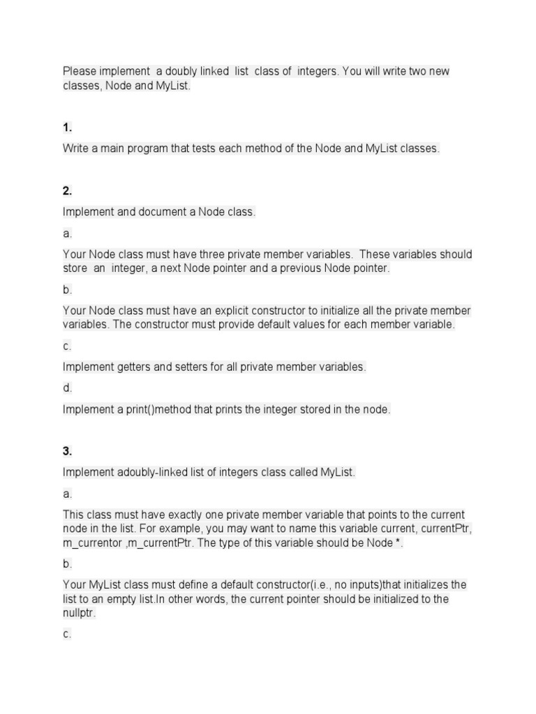 C++ Small Project 8 | PDF | Pointer (Computer Programming) | Class ...