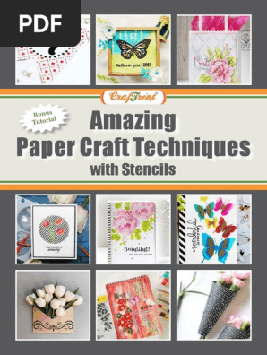Amazing Paper Craft Techniques With Craftreat Stencils