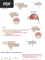 Plan For Today: Dry Friction Belt Friction