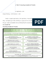 Performance Task #2 Accounting Concepts and Principles